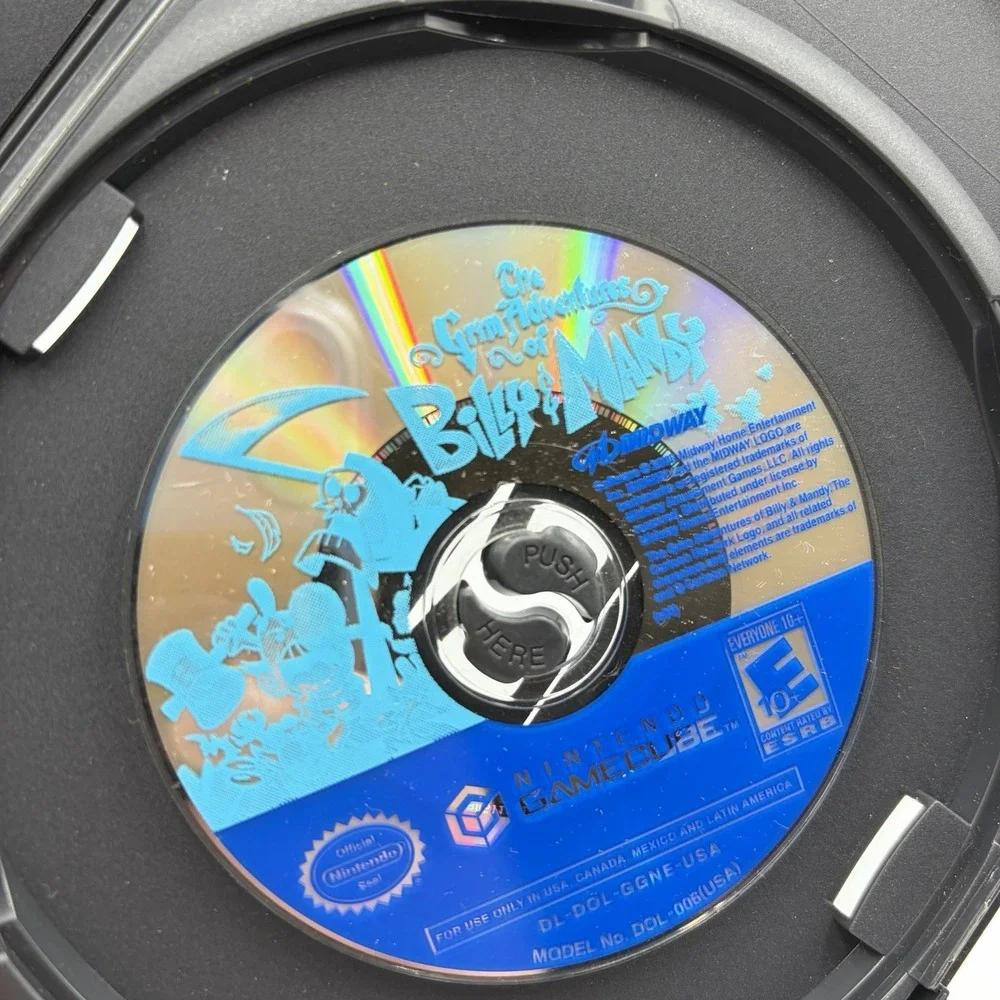 Grim Adventures of Billy & Mandy (Nintendo GameCube, 2006) Game Only